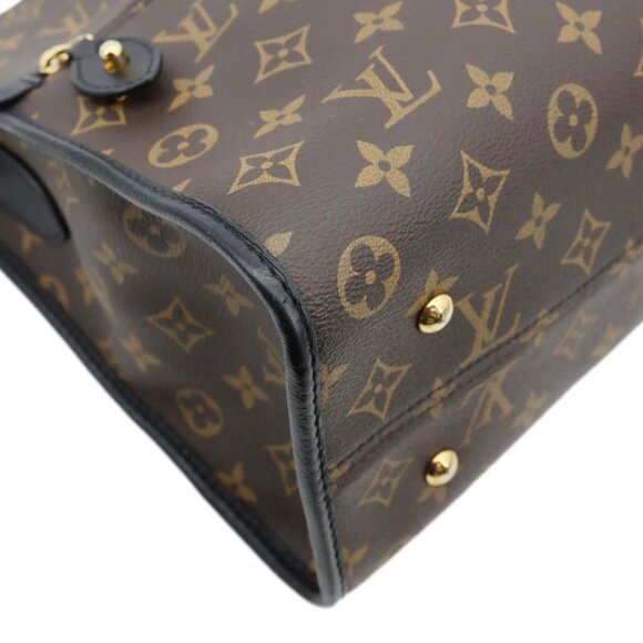 Louis Vuitton  Popincourt NM Monogram Canvas Tote Bag Brown - Picture 8 of 13